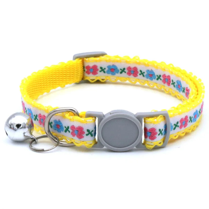 Title (SEO, ≤40 chars): Cat Collar Quick Release Adjustable Bell