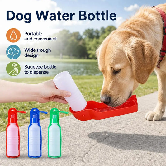 Pet Water Bottle Portable Dog Water Bottle for Outdoor Walking Drinking Cup Leakproof Travel Feeding Supplies