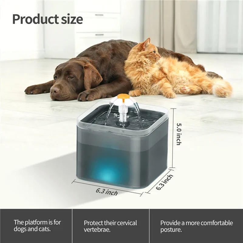 PetTech Smart Automatic Pet Feeder and Water Fountain