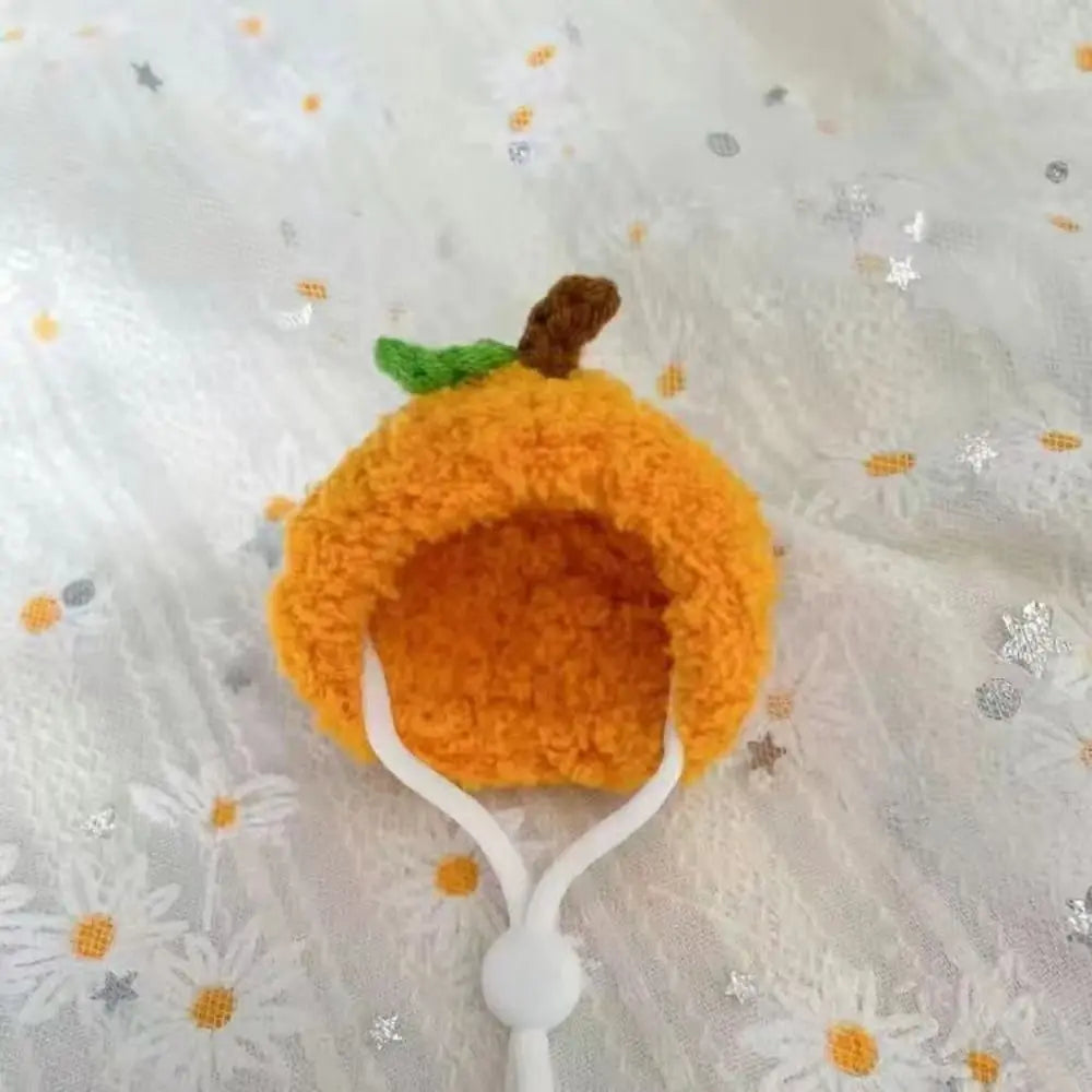 Fashion Pet Woolen Hat Mini Pet Supplies Doll Accessories Knitted Scarf Photo Props DIY Animal Doll Hat