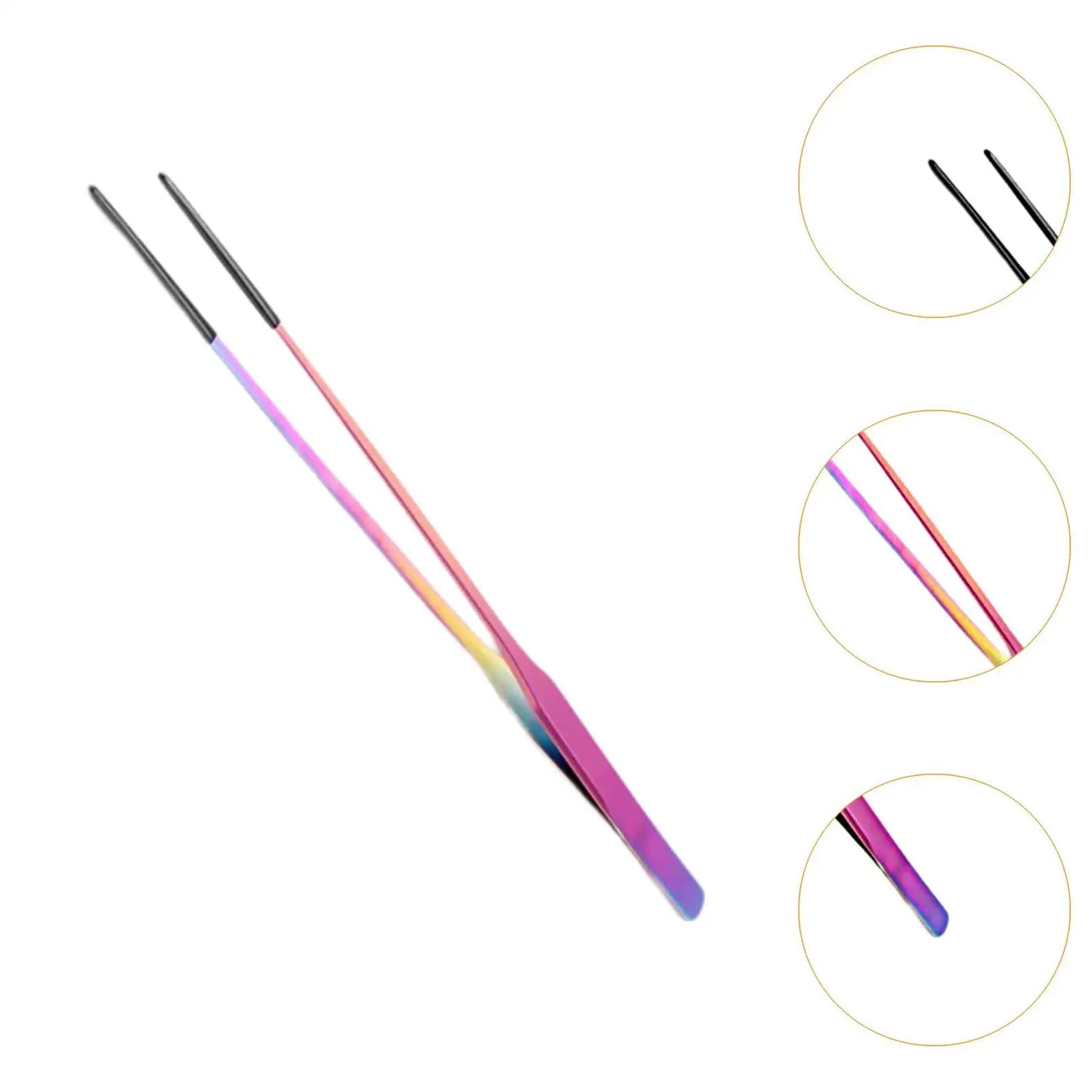 Reptile Feeding Tongs Long Aquarium Tweezers for Lizards Gecko Snakes Enclosure Accessories Water Grass Bearded Dragon Tank