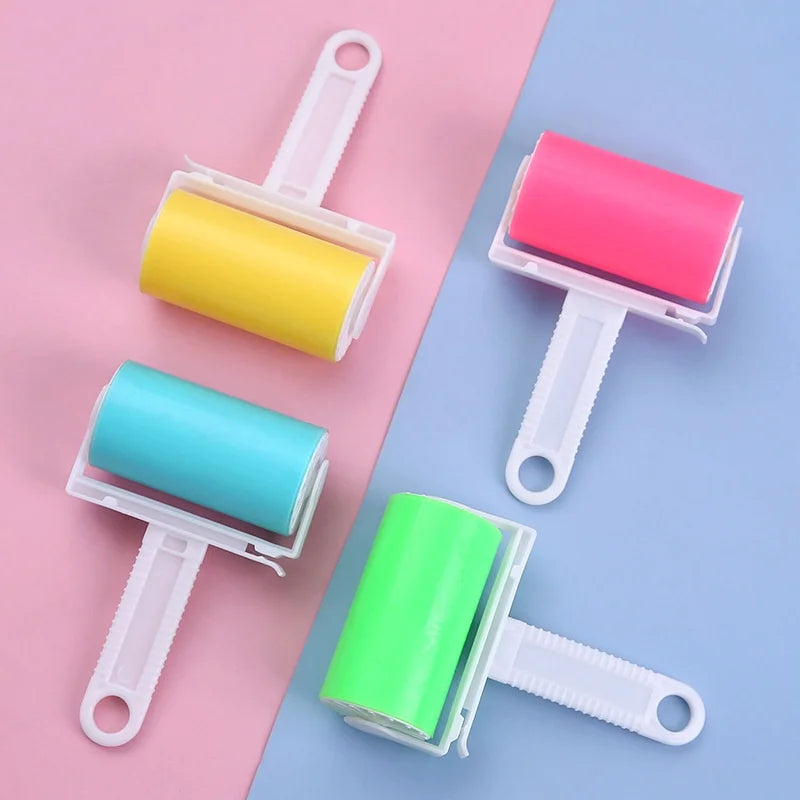 Reusable Washable Lint Roller for Home Cleaning Sticky Lint Remover for Clothes Pet Hair - Easy Clean Non-Destructive  Care