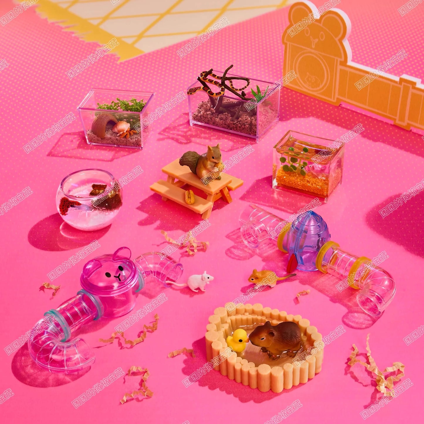 New Genuine Miniverse Animal 2nd Generation Blind Ball Mini Verse Animal Series Diy Mini Pet House Pet Ball Mystery Box Gift Toy