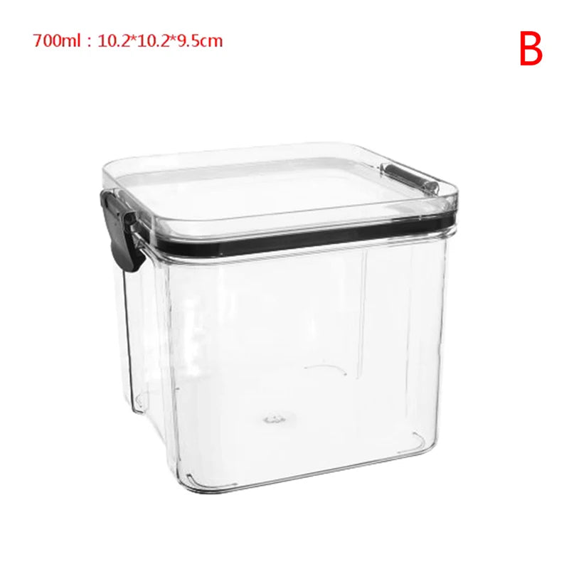 1.5kg/2kg Dog Cat Food Storage Container Plastic Pail With Measuring Cup Airtight Moisture Proof Pet Supplies Kitchen Jar