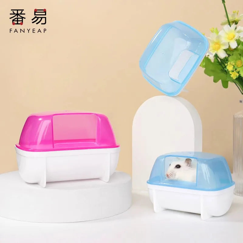 Hamster Bath A1-External Bathroom Bath Toilet Dual Use Large Bath Bath Bath Sand Cleaning