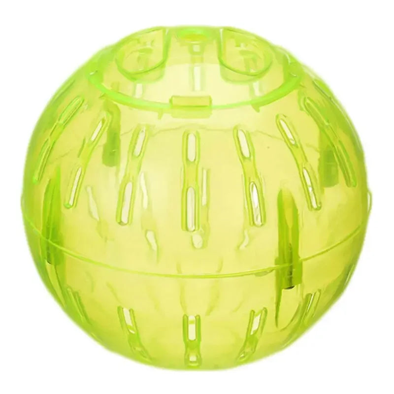 Hamster Exercise Ball Pet Toys Clear Cute 4inch Rolling Ball Running Wheel for Relieving Boredom Cage Accessories Chinchilla