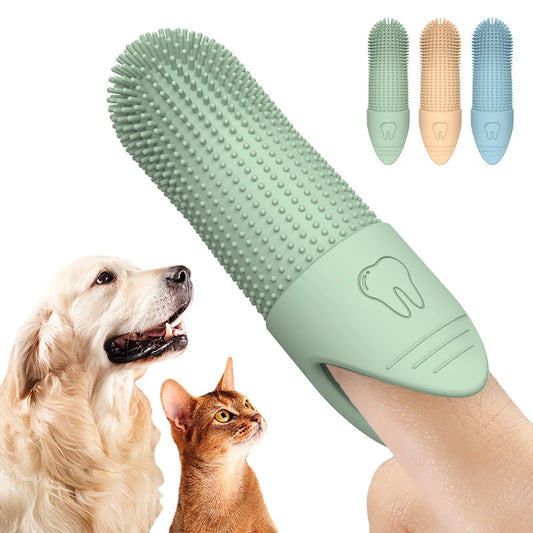 Title (SEO, ≤40 chars): Dog Toothbrush 360° Gentle Cleaning