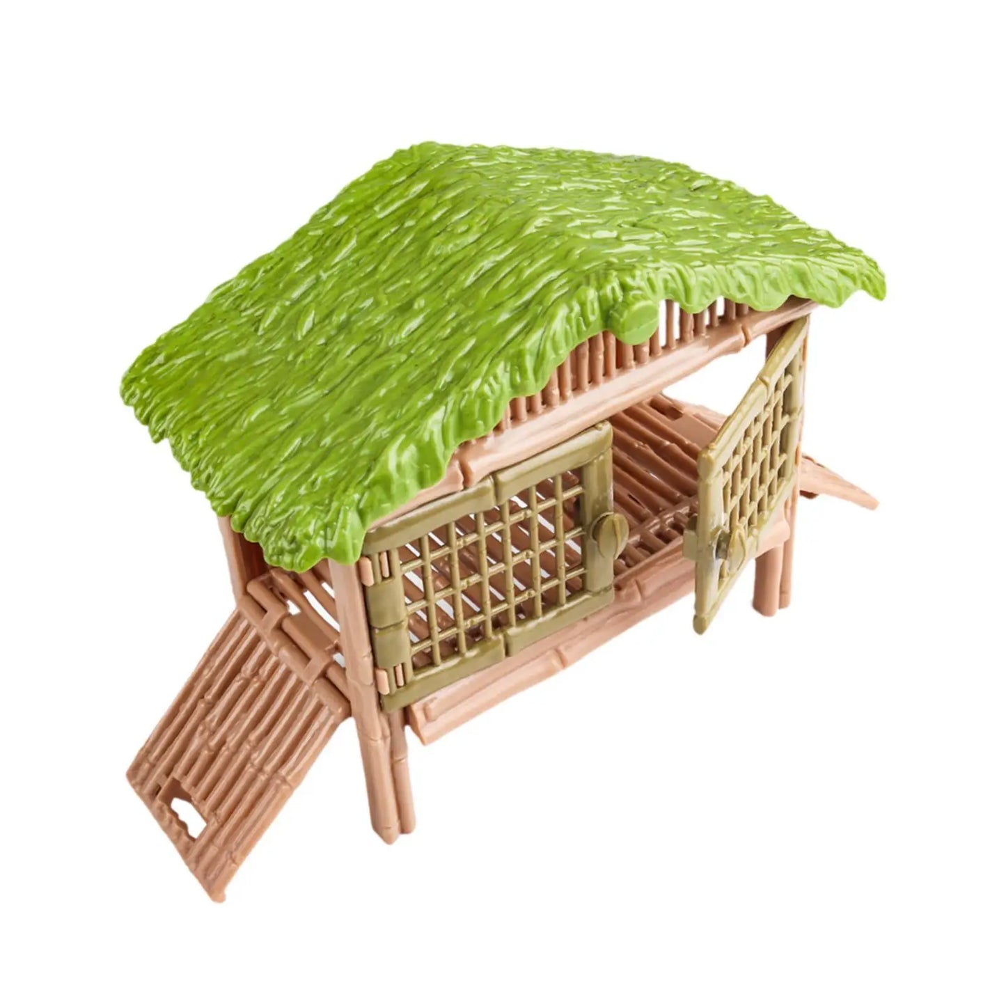 Chicken Cage Toy,Farm Landscape Model Ornaments,Micro Landscape Farmhouse Toy,Miniatures Chicken House for Kids