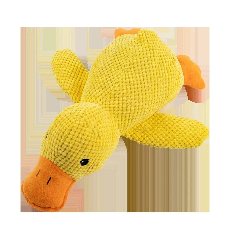 Plush Duck Dog Toy with Sound