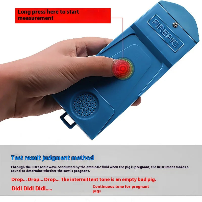 Livestock Portable Ultrasound Pregnancy Tester Swine Pig Pork Sheep Pregnancy Test livestock waterproof PregnancyTester Overtake