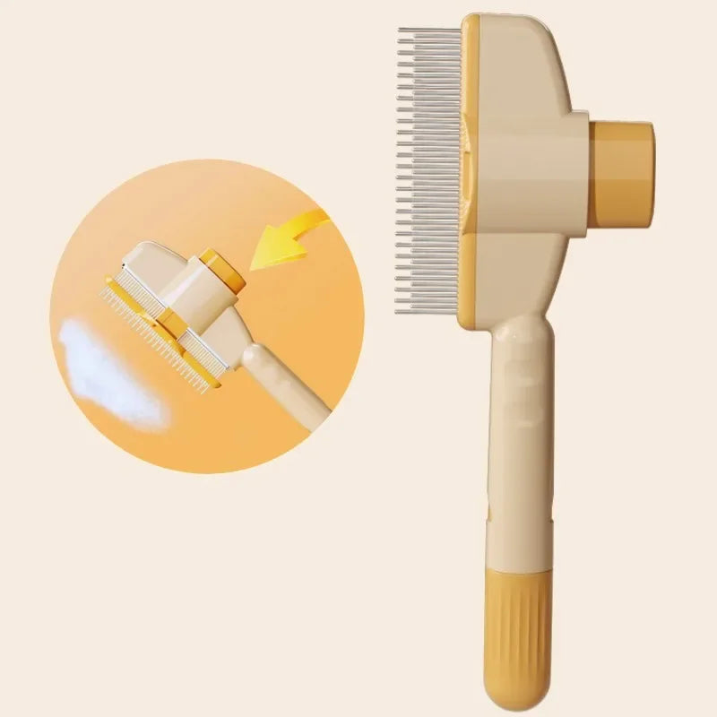Dog Grooming Brush Self Cleaning