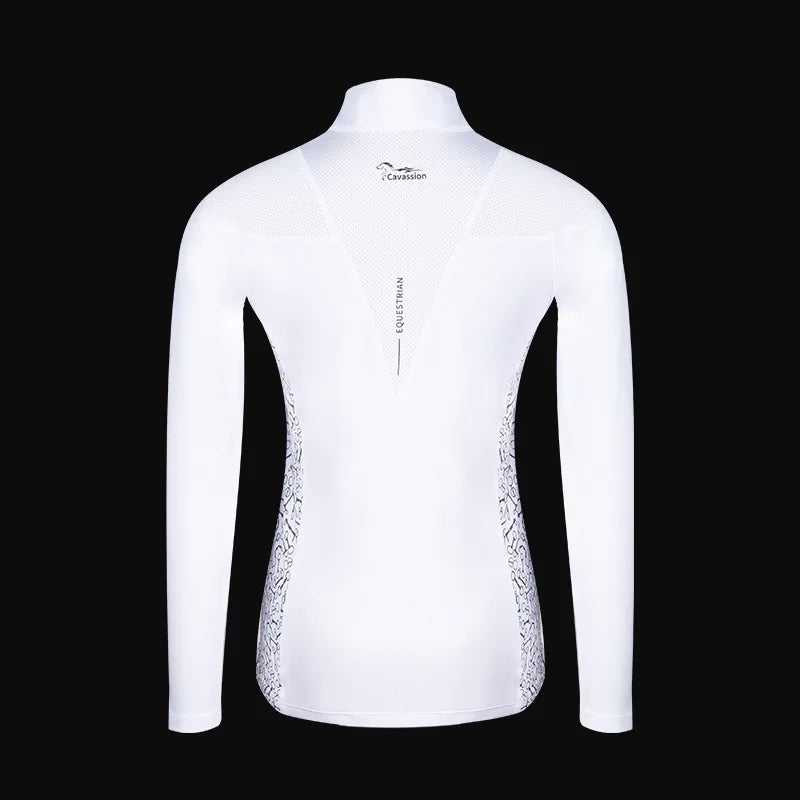 cavassion equestrian long sleeve T shirt riding horse competition horse riding equestrian euipments