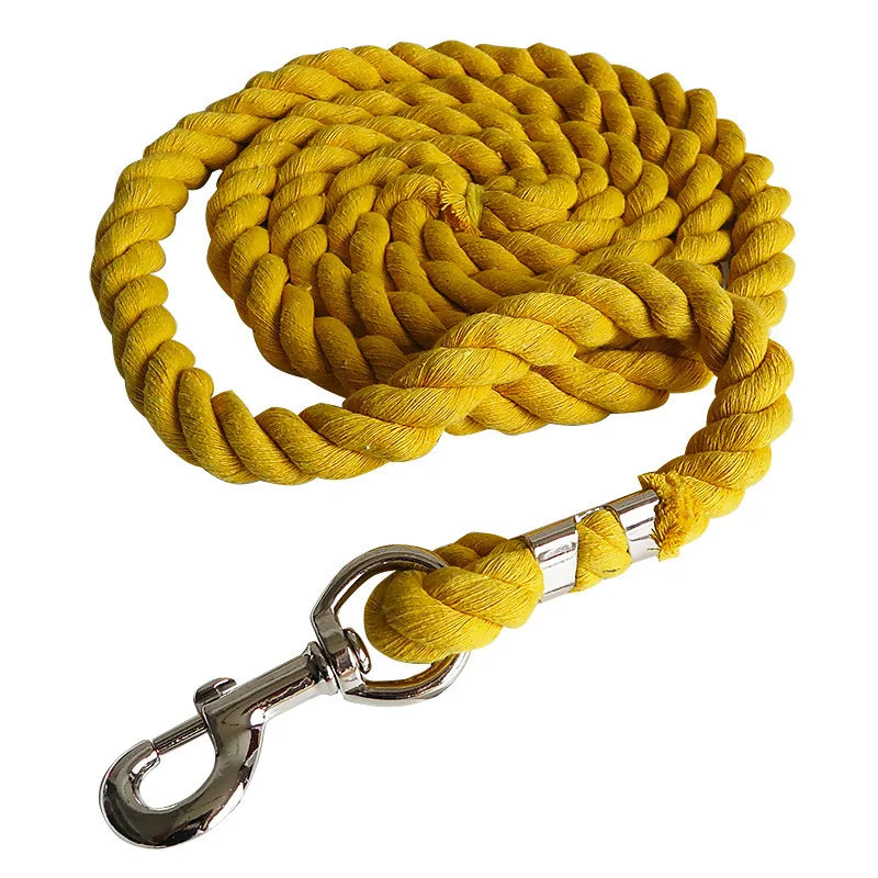 2025 New Equestrian Rein Halters Heavy Duty Cotton Weave Leading Rope Halter Equipment for Horses