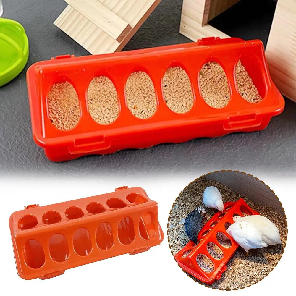 Poultry Thickened Feeder And Drinker Water Food Dispenser Chicken Birds Chick Waterer Feeding Bucket Container