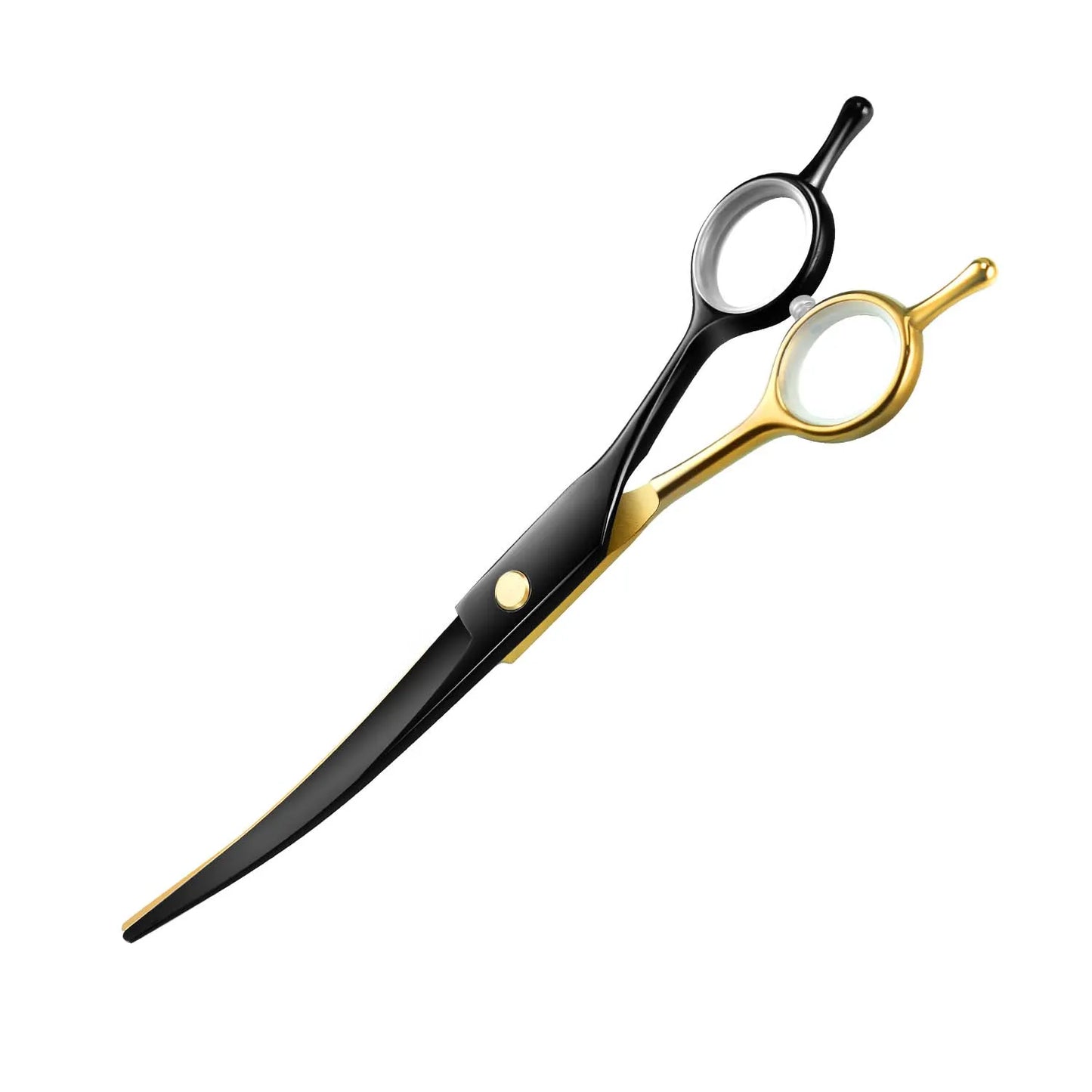 7.5" Professional Pet Curved Scissors Dog Curved Grooming Scissors For Dog&Cat Curved Shear As Dog Supplies Equipment