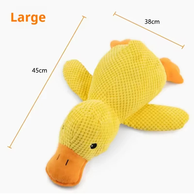 Plush Stomping Duck Dog Toy