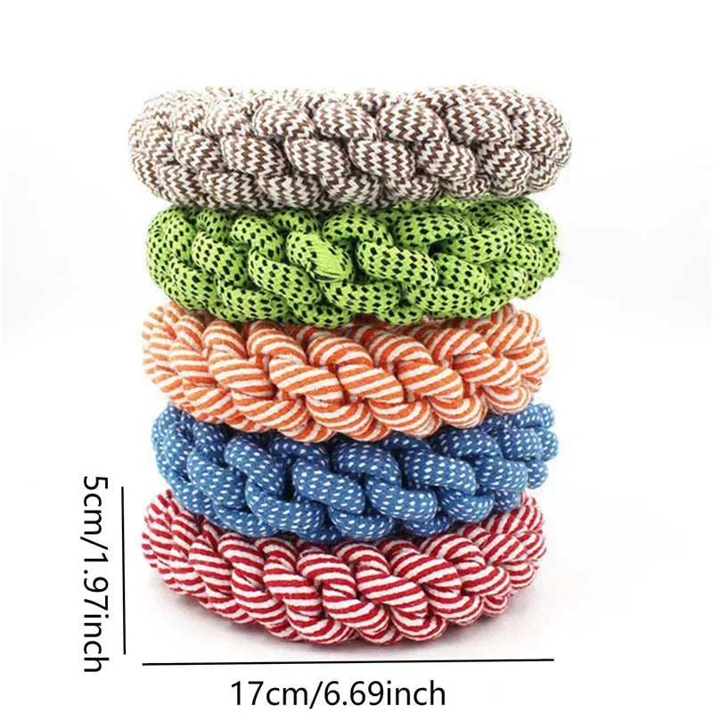Durable Dog Rope Toy for Medium and Large Dogs Chew Bite Resistant