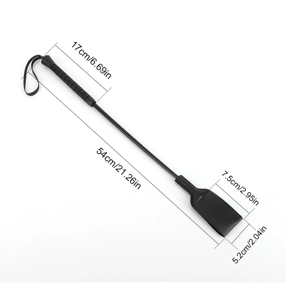 21Inch Riding Crop with Handle Equestrian Training Horse Whip Outdoor Portable Pointer for Equestrian Sports