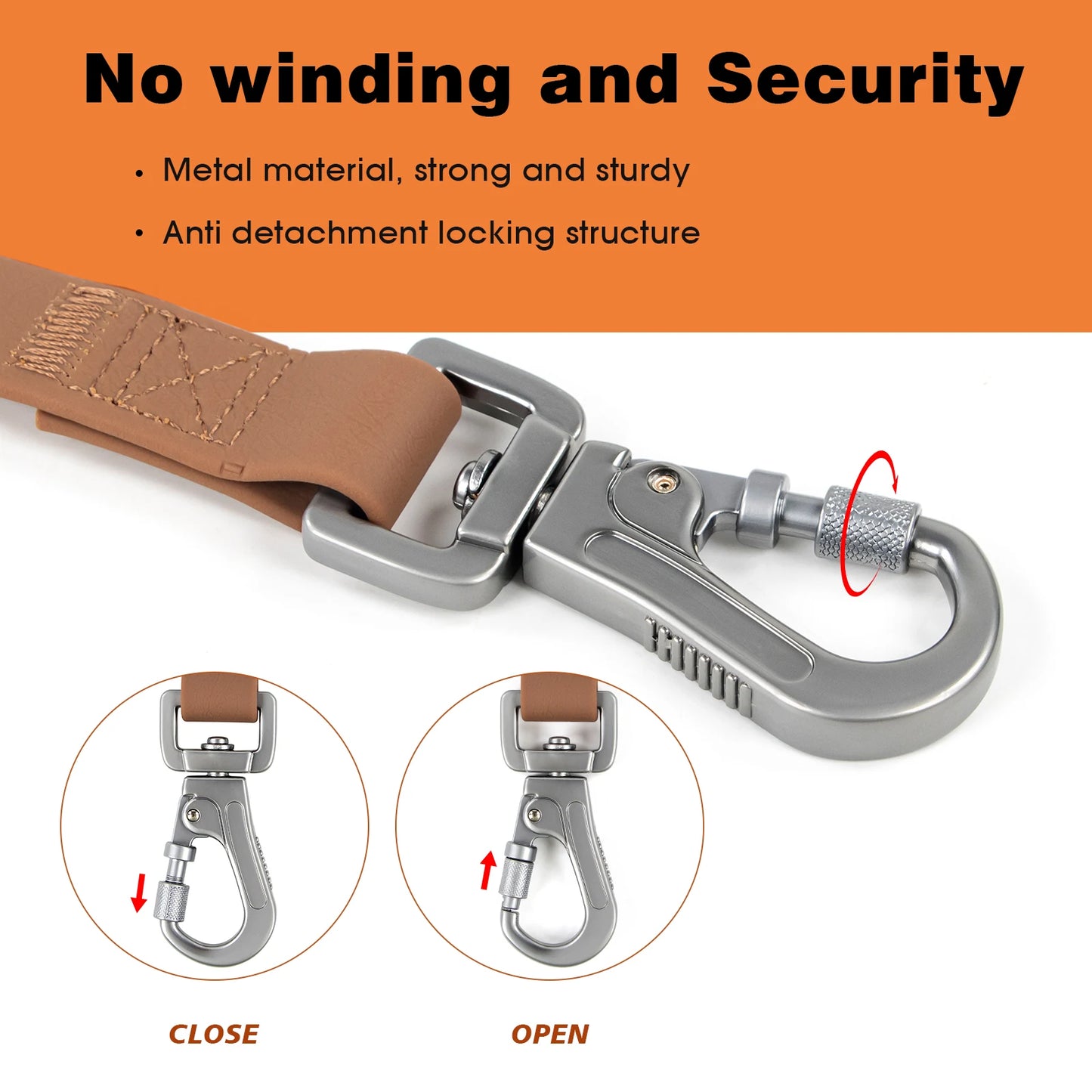 Rubber Long Dog Leash 2M 3M 5M 10M