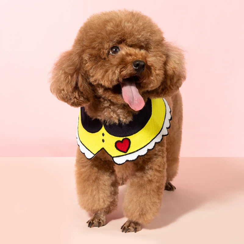 Saliva Towel for Dogs Cat Pet Accessories Pet Triangle Scarf Bib Dogs Dog Collar for Small Dogs Puppy Accessories Dog Stuff