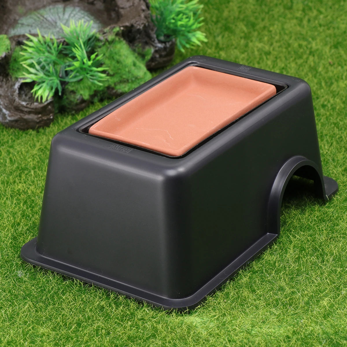 Reptile Hide Rest Cave Reptile Accessories Animal Rest Nest Rest Hide Pet Supplies Habitat Humidifying for Reptile Pets Toys