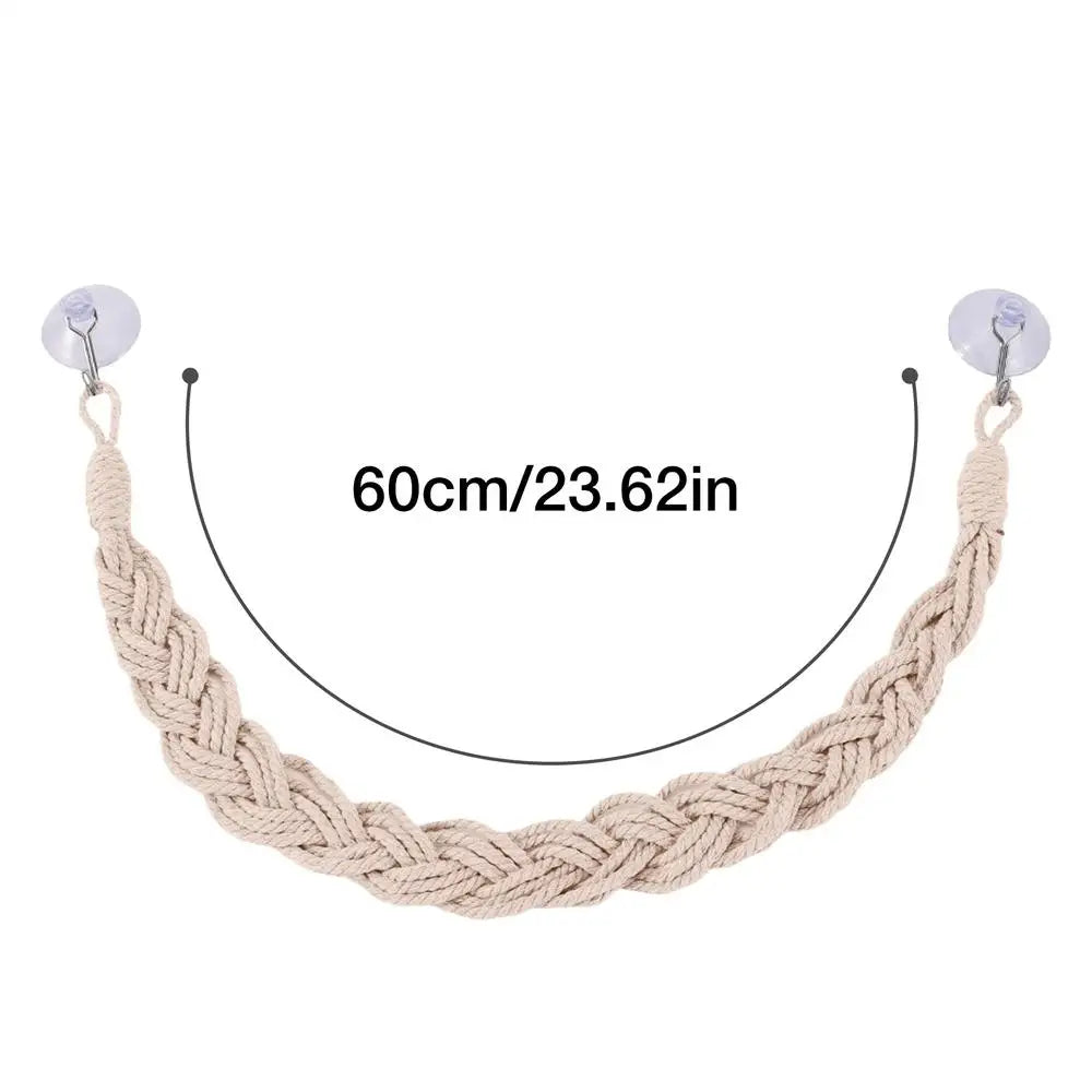 Hermit Crab Climbing Jute Rope Ladder Reptile Tank Terrarium Accessories Lizard Gecko Climbing Jute Rope Ladder Hermit Crab Toys