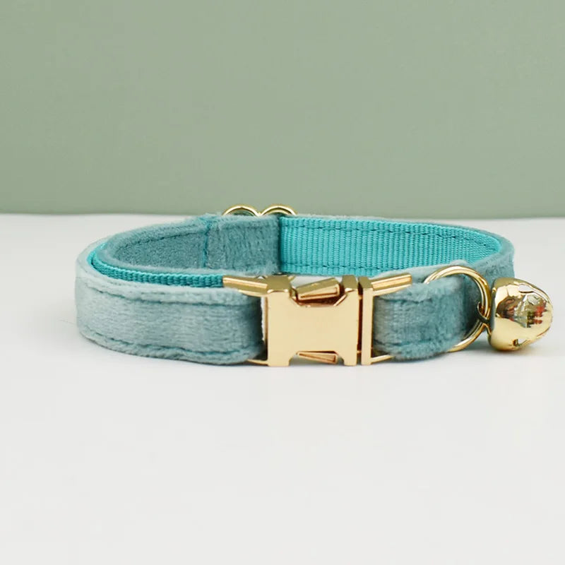 Title (SEO, ≤60 chars): Velvet Cat Collar With Bowknot And Breakaway Adjustable