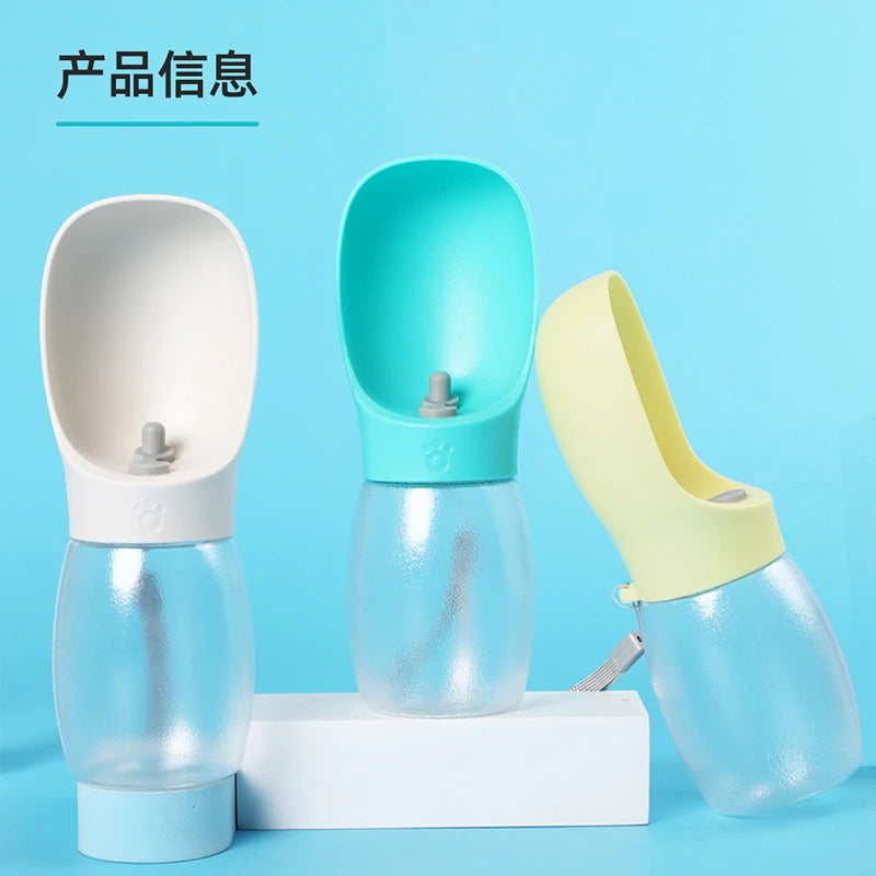 Portable Pet Dog Water Bottle Hiking Outdoor Leakproof Puppy Drinking Bowls for Small Medium Large Dogs Cats Chihuahua Supplies