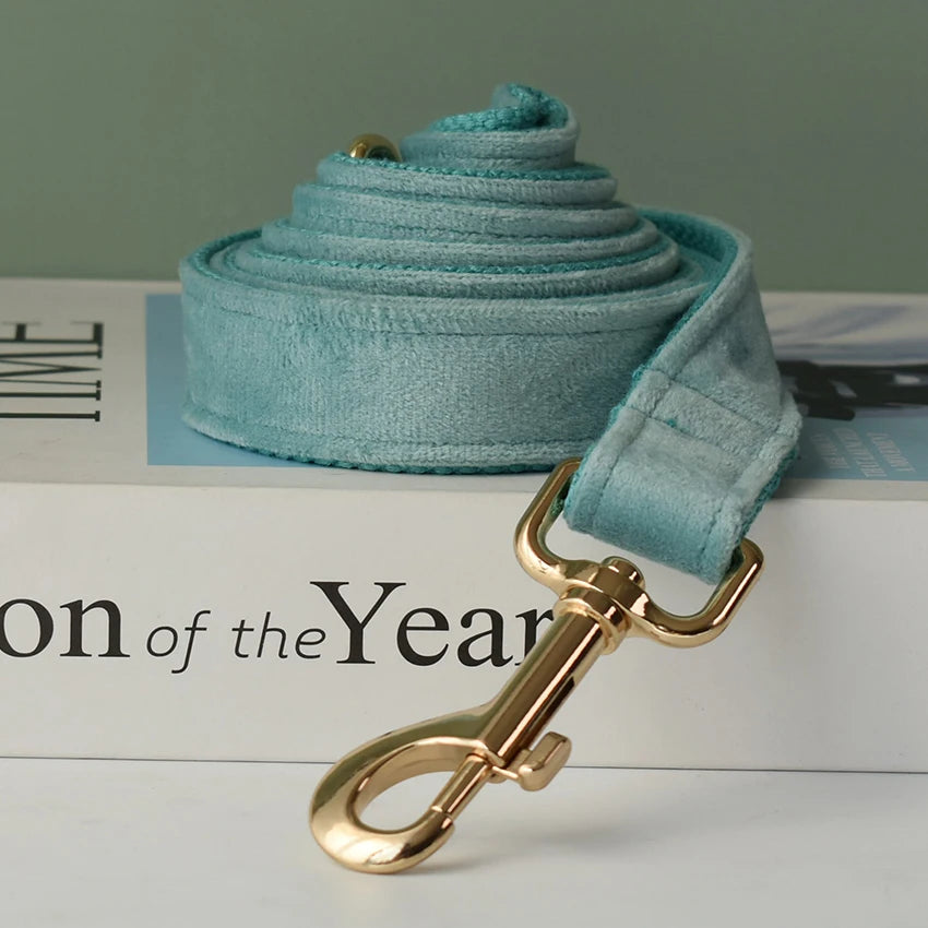 Dog Collar Leash Walking Training Rope Pet Supplies Soft And Durable Use For Golden Retriever Alaskan Malamute Flannelette 29