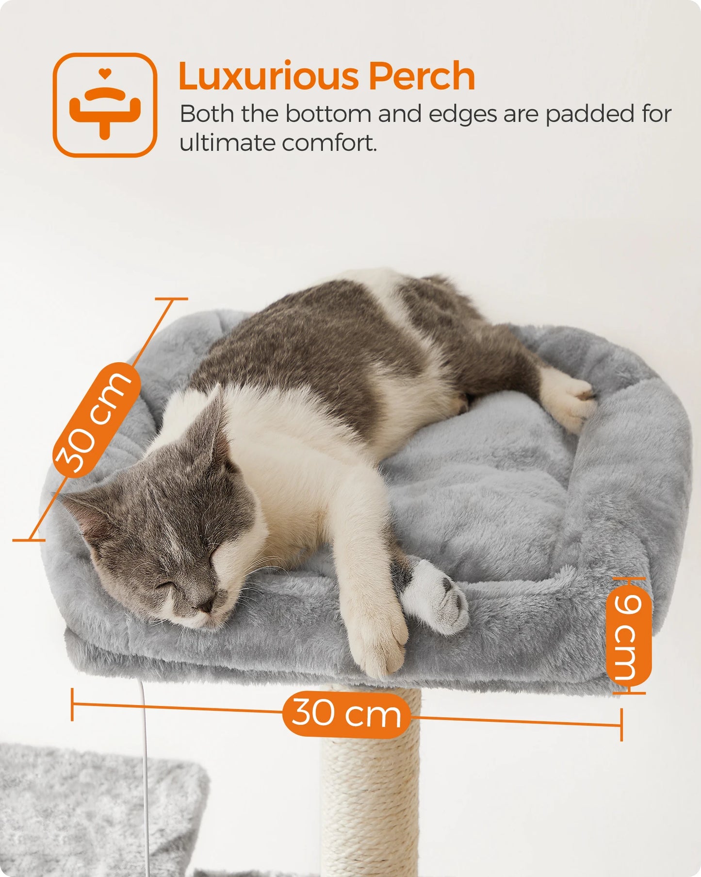 Title (SEO, ≤40 chars): Feandrea XL Cat Tree Cave 5 Levels