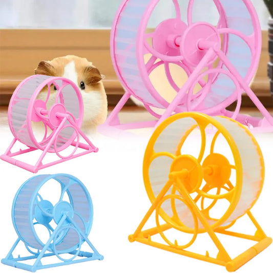 WhisperPaws Ultra Quiet Hamster Running Wheel Silent Design Anti Jam Technology For Nighttime Exercise