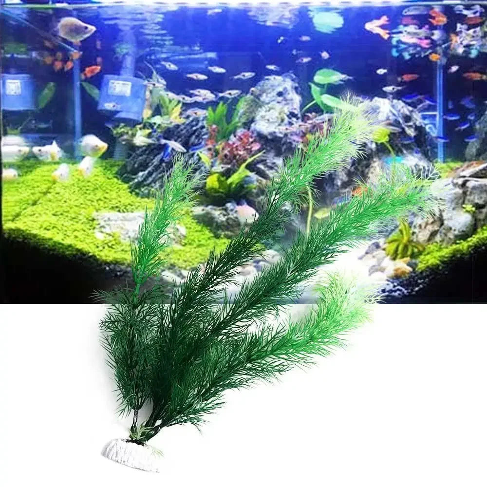 2026。Aquarium plant ornaments, plastic simulation, artificial grass, fish tank decoration accessories