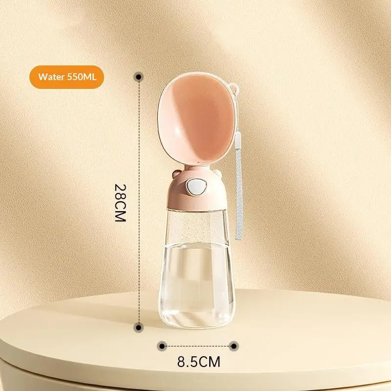 Portable Pet Water Bottle Feeder Dog Outing Water Cup for Outdoor Walking Multi Functional Pet Companion Cup Dispenser Supplies