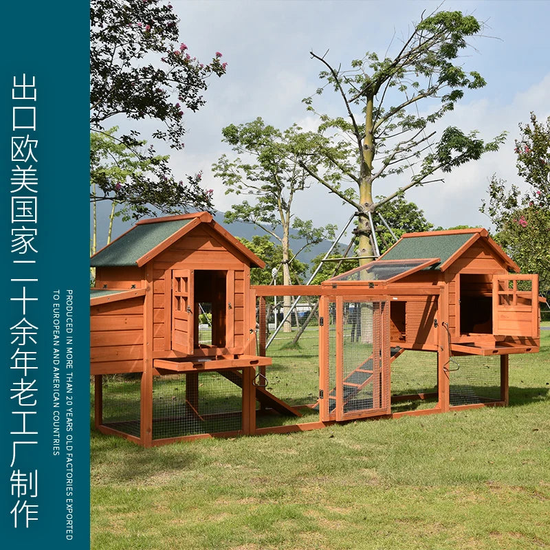 Chicken Cage, Chicken Nest House, Chicken Coop, Pigeon Rabbit Cage, Home Large Outdoor Breeding Cat House, Rabbit Cage