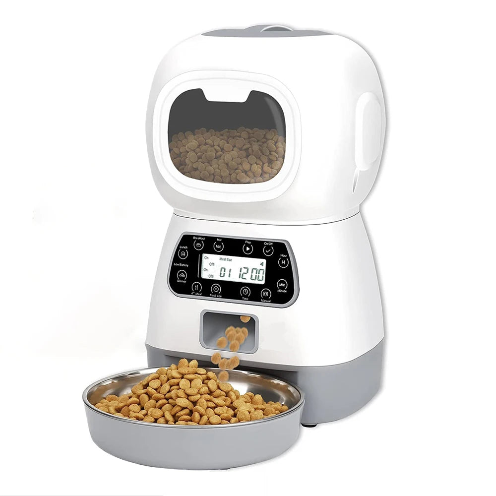 PetTech Smart Automatic Pet Feeder and Water Fountain
