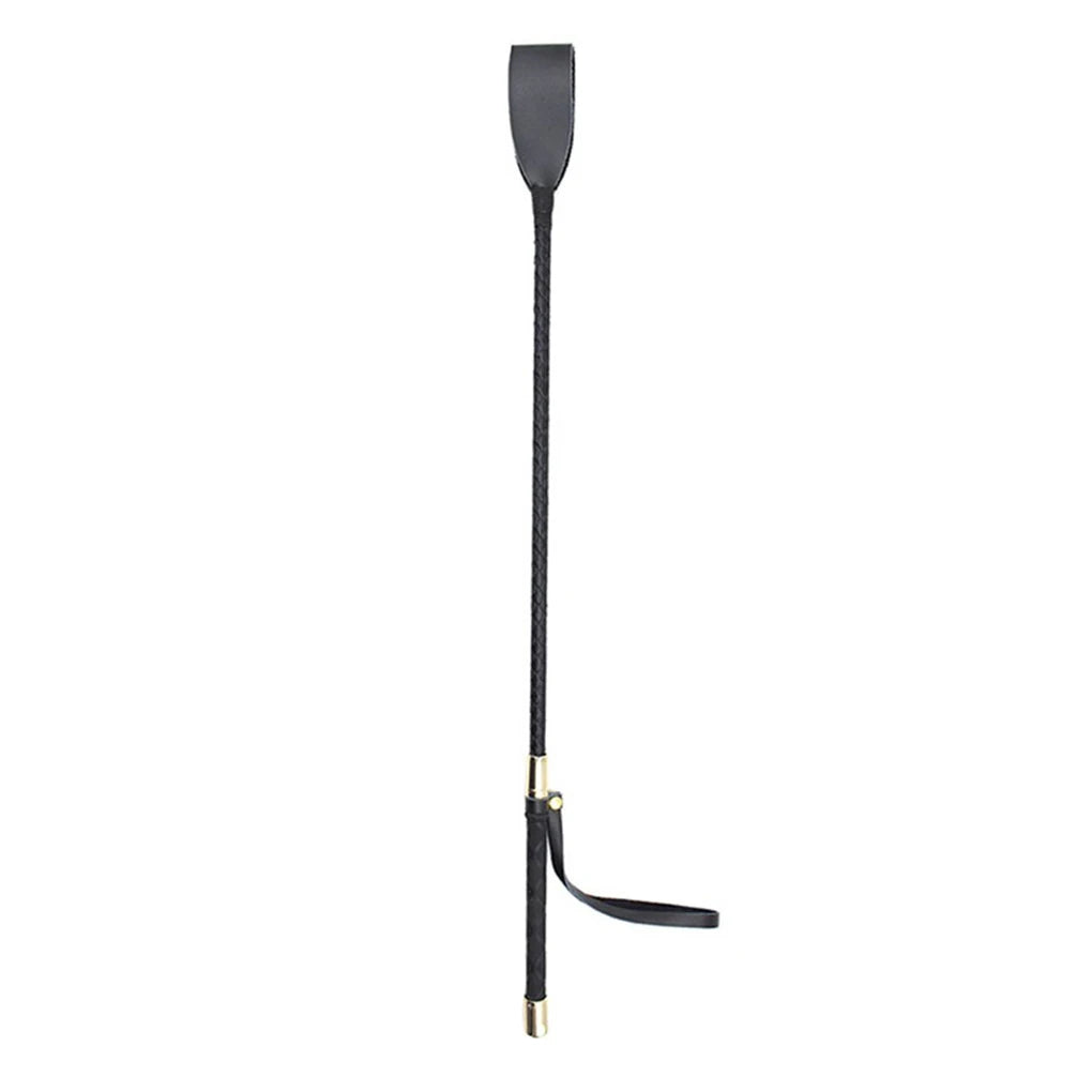 45/54cm Riding Equestrian Whip Training Lash PU Leather Anti-slip Portable Learning Accessory Outdoor Racing Performance