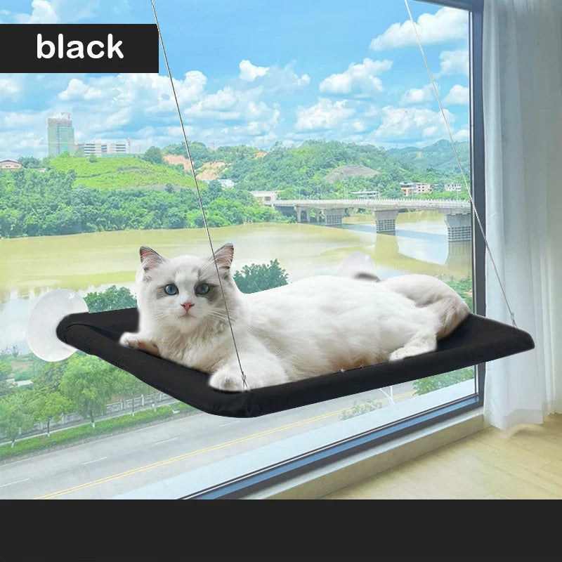 Cat Hammock Bed For Window Sunny Seat Washable And Detachable Suction Cup Shelf Pet Bed Accessories