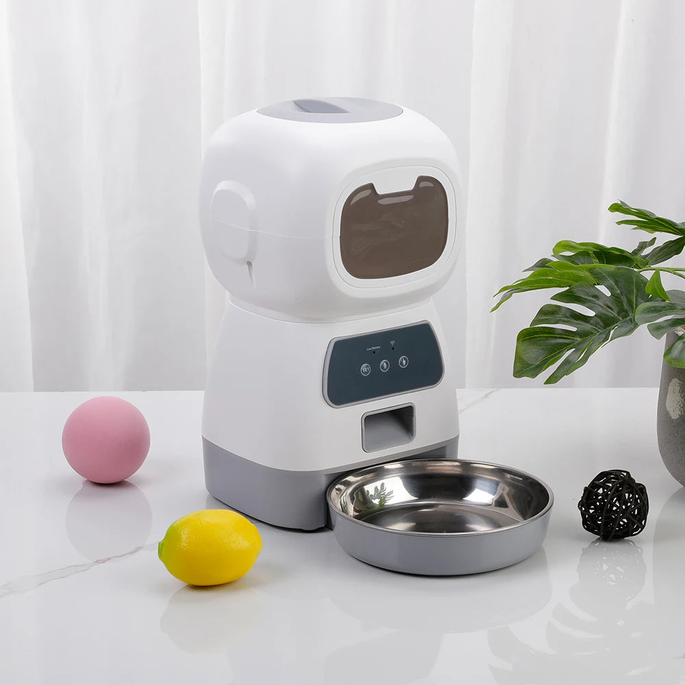 PetTech Smart Automatic Pet Feeder and Water Fountain