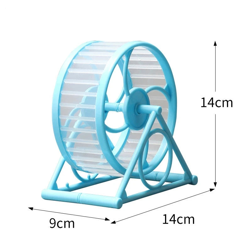 Hamster Running Wheel Hamster Ultra Quiet Anti Jamming Small Animal Sports Running Wheels Hamster Cage Accessories Toys Hamster