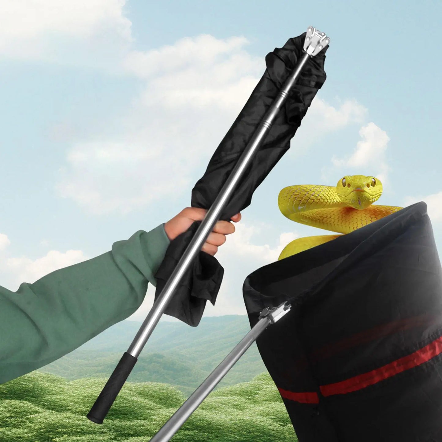 Telescopic Snake Catcher Net