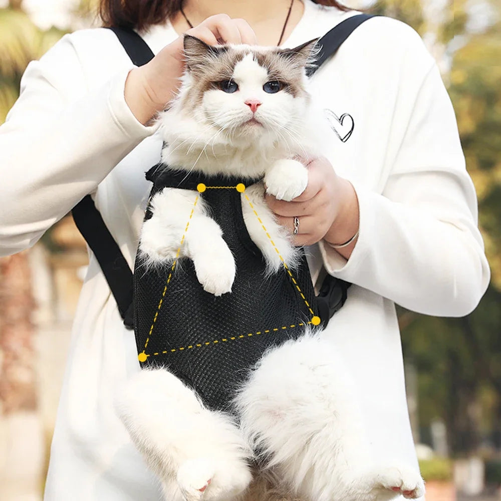Pets Products Denim Pet Dog Backpack Outdoor Travel Cat Carrier Bag for Small Dogs Breathable Shoulder Puppy Kedi Carring Bags