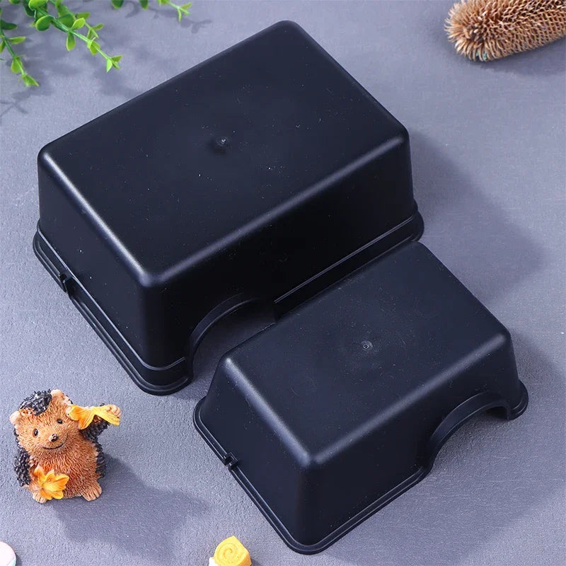 Reptile Hiding Cave Turtle Lizard Snake Hide Rest Cave Reptiles Toys Basking Hide Habitat Aquarium Landscaping Terrarium Decor