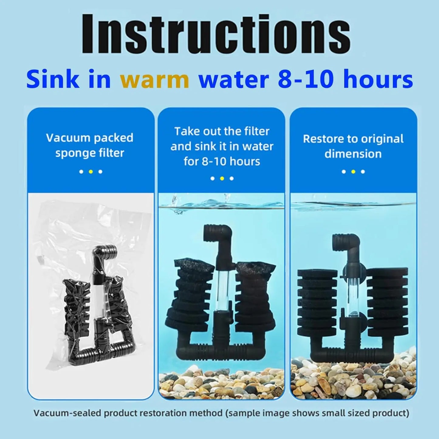 Aquarium Filter for Aquarium Fish Tank Air Pump Skimmer Biochemical Sponge Filter Aquarium Bio Filter Filtro Aquario Practical