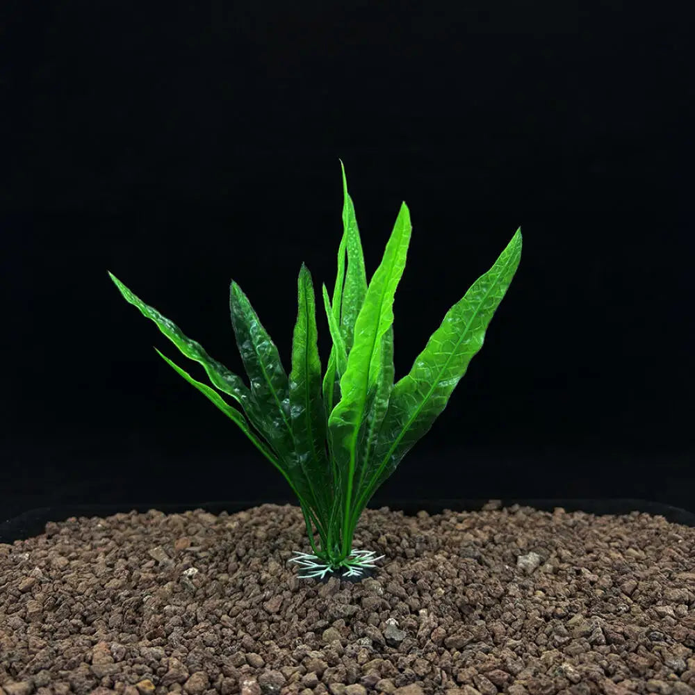 Artificial Plastic Aquarium Plants Seaweed, Realistic Landscape Ornament for Fish Tank Decor Aquarium Landscaping Accessories