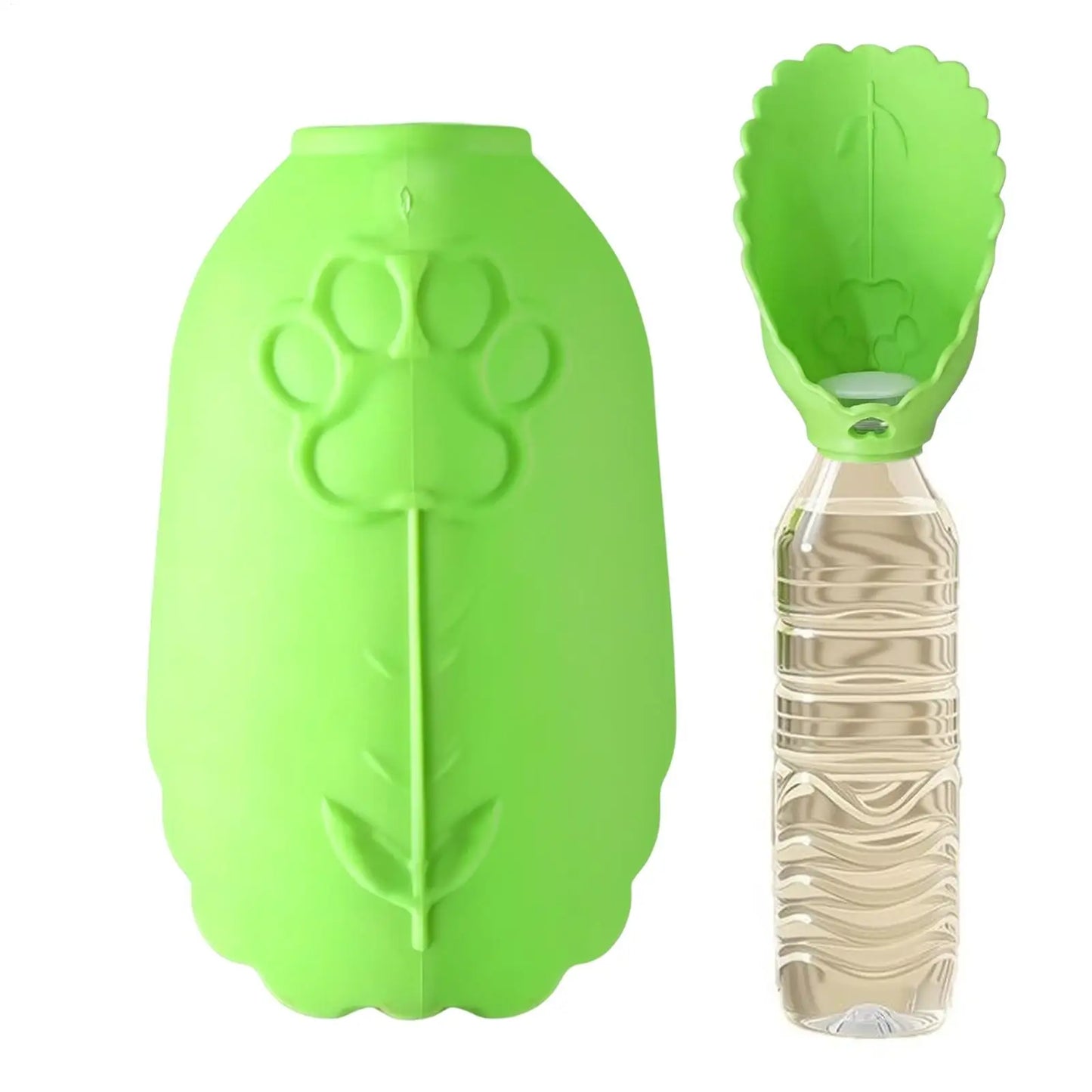 Pet Water Bottle Portable Outdoor Dog Cat Travel Drinking Bowl Foldable Water Dispenser Interchangeable Bottle Pet supplies