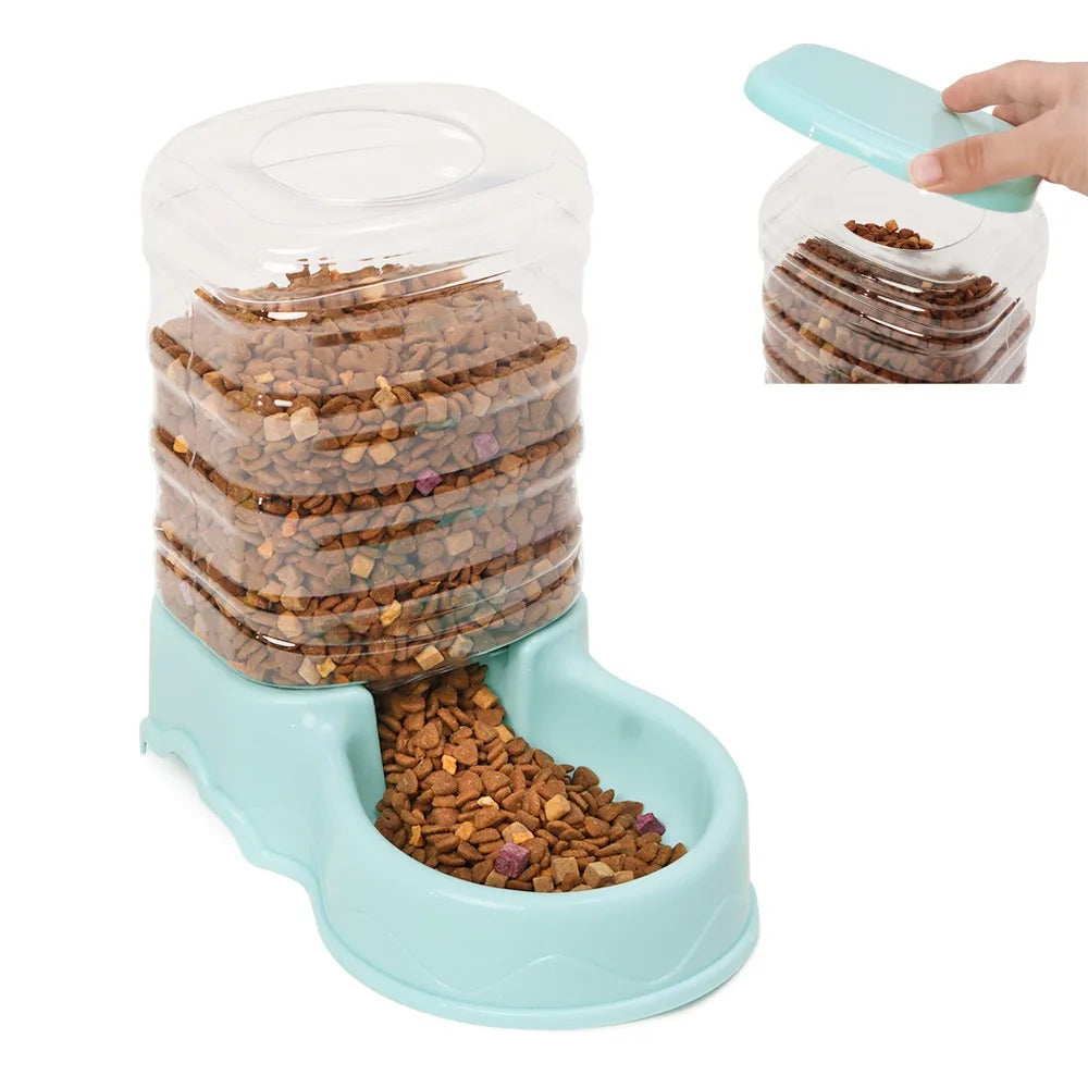 New Pet Supplies Cat Feeding Dog Food Dispenser Pet Feeder Corner Dog Bowl Drinking Bowl