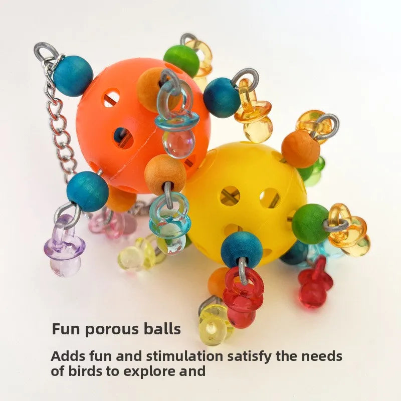 Parakeet Foraging Ball Enrichment