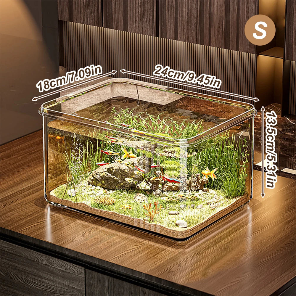 AquaVista Transparent Desktop Aquarium