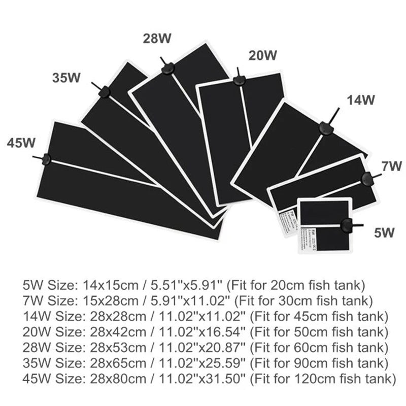 Terrarium Reptiles Heat Mat 41W With Adjustable Temperature Controller Climbing Heating Pad