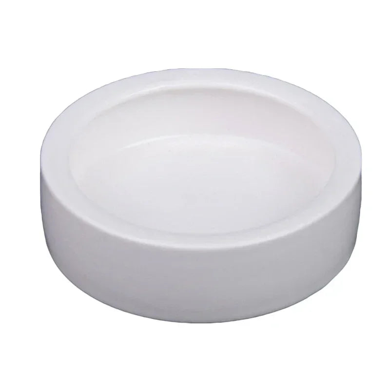 Reptile Water Food Bowl Anti-Escape Ceramic Feeder Dish for Lizard Hermit Gecko Chameleon Corn Snake Bearded Dragon Accessories
